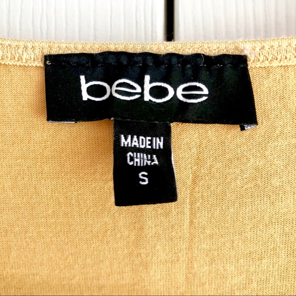 Bebe Gold Sequined Dress - Picture 6 of 8